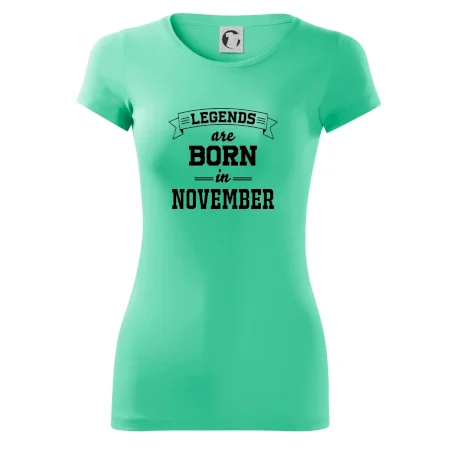 Legends are born in November