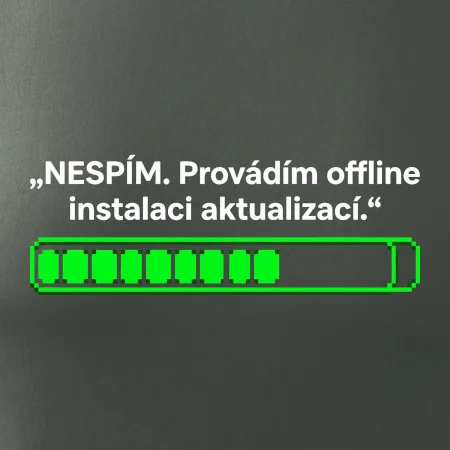 NESPÍM. Provádím offline instalaci aktualizací