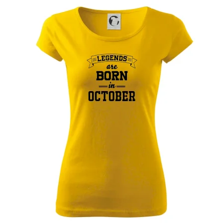 Legends are born in October