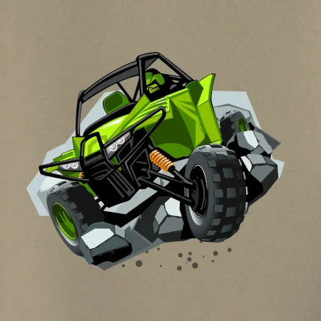 ATV bugina zelená