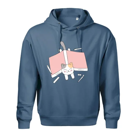 Učení na státnice kočka