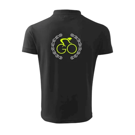 GO cyklista (fluo potisk)