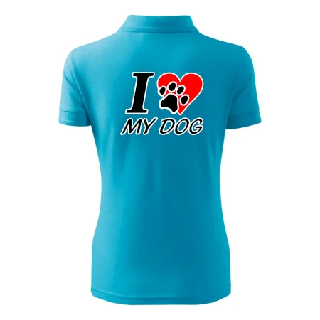 I love my dog - nápis