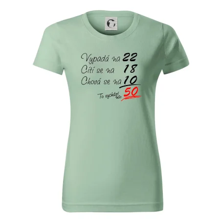 Vypadá, cítí se, chová se - 50 let