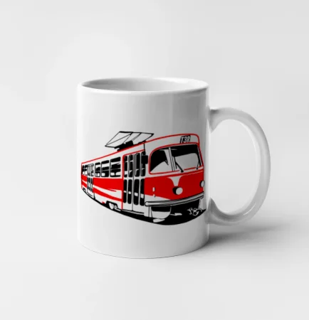 Tramvaj T3R barevná