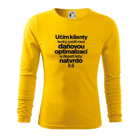 Daňová optimalizace versus deset let natvrdo
