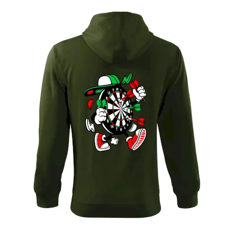 Šipkař kreslený terč