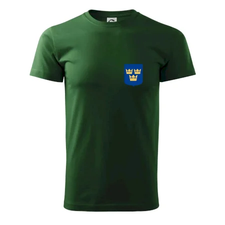 Švédský znak tři korunky na prso