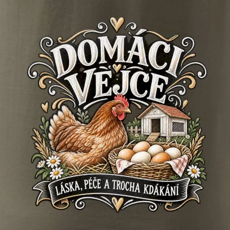 Domácí vejce z farmy