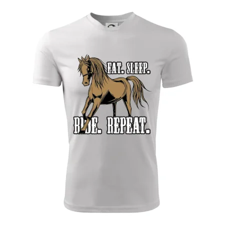 Eat Sleep Ride Repeat Western