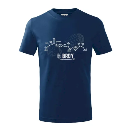 Profil kopců - Brdy