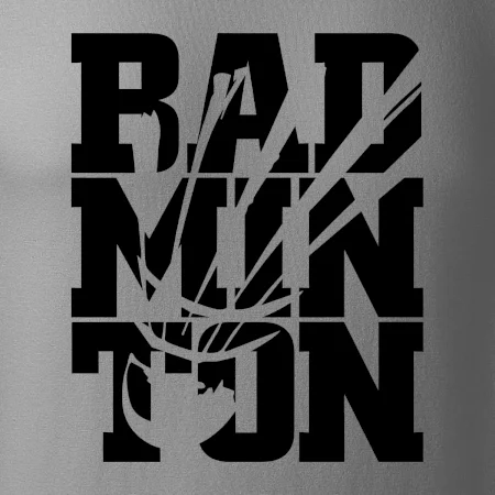 Badminton nápis