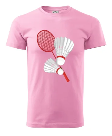 Badminton - pálka a košík