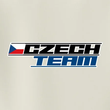 Czech team s vlajkou - Mistrovství světa v ledním hokeji 2026
