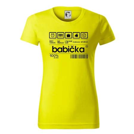 Čárový kód babička