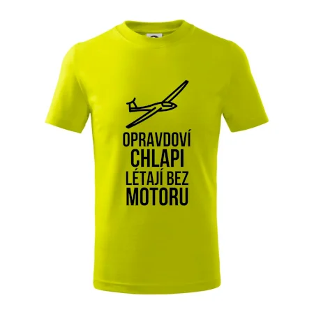 Opravdovi chlapi létají bez motoru