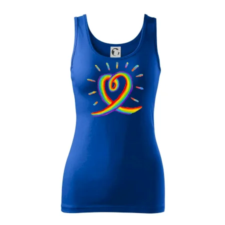 Srdce pride duha kreslená