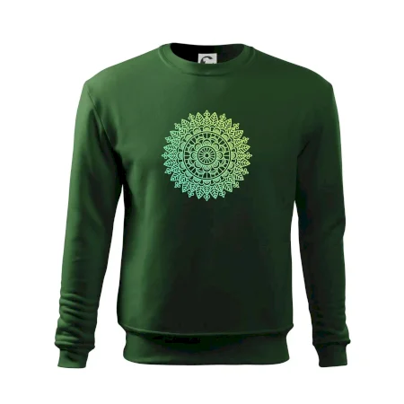 Mandala zelenožlutá