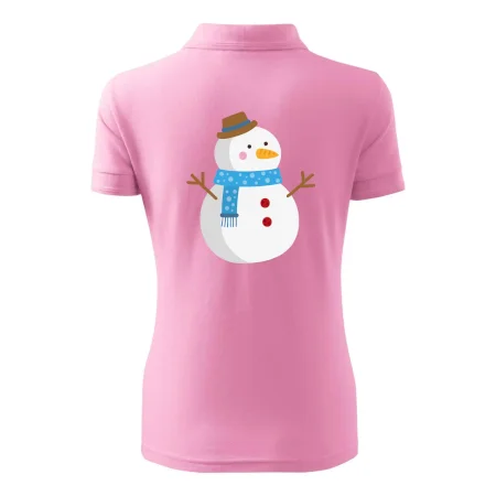 Sněhulák se šálou