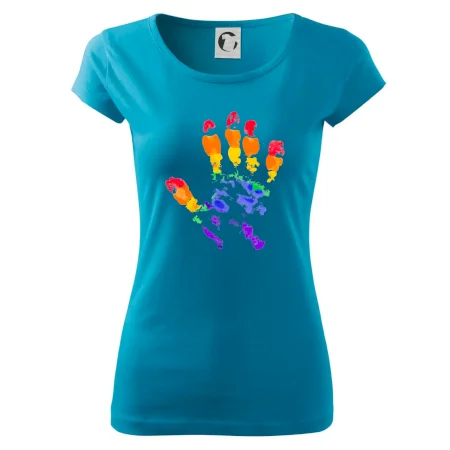 LGBT hand print
