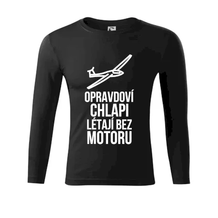 Opravdovi chlapi létají bez motoru