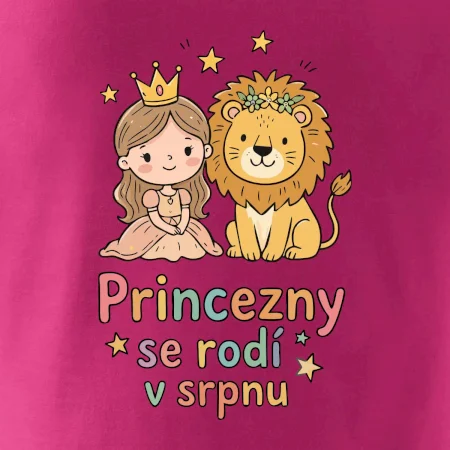 Dětský obrázek - princezny se rodí v srpnu