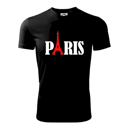 Paris nápis Eiffelova věž