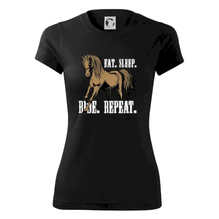 Eat Sleep Ride Repeat Western