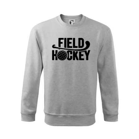 Field hockey míček a nápis