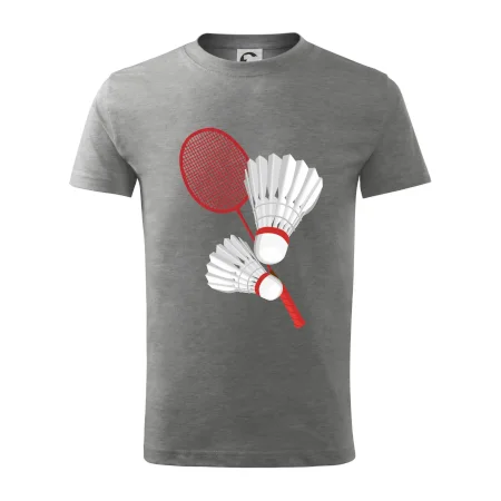 Badminton - pálka a košík