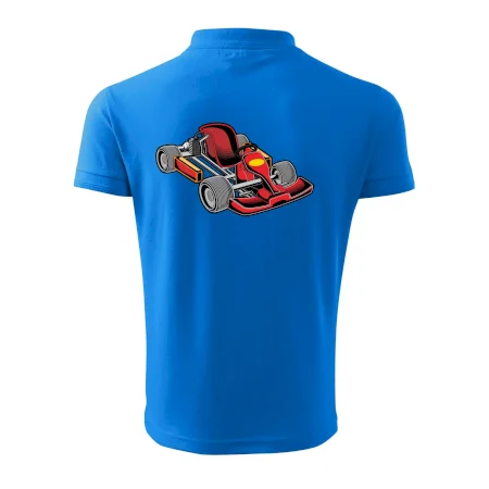 Motokára červená