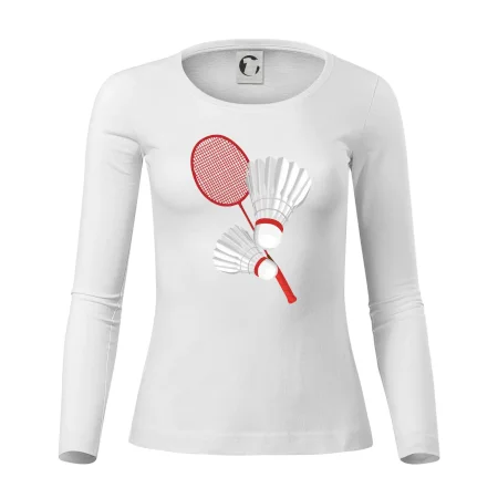 Badminton - pálka a košík