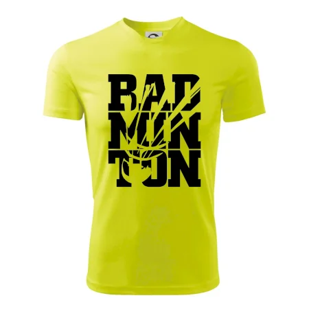Badminton nápis