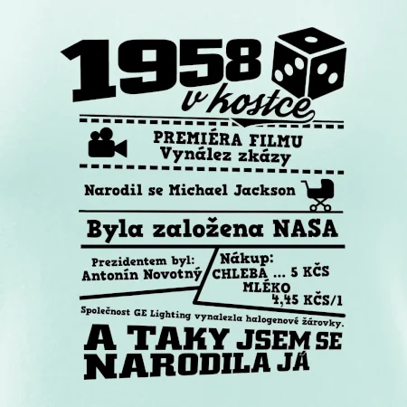 1958 v kostce