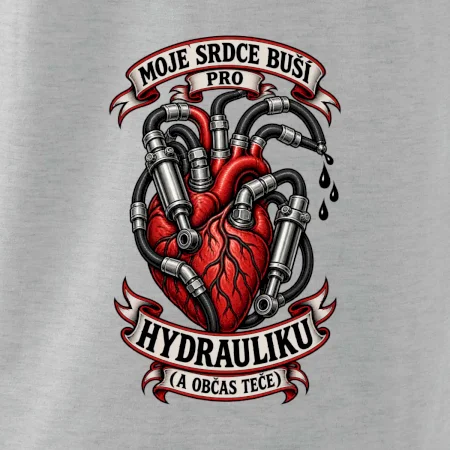 Srdce bagristy bije pro hydrauliku