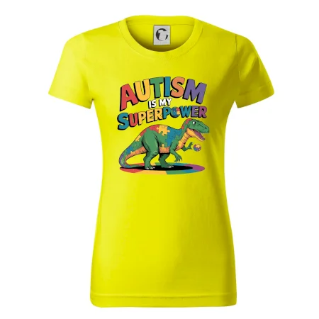 Autism is my superpower dinosaurus