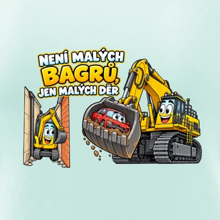 Není malých bagrů jen malých děr