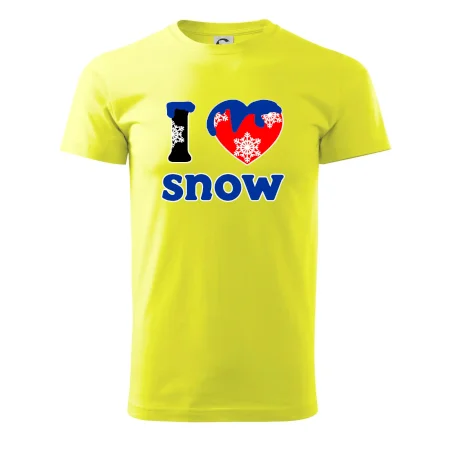 I love snow