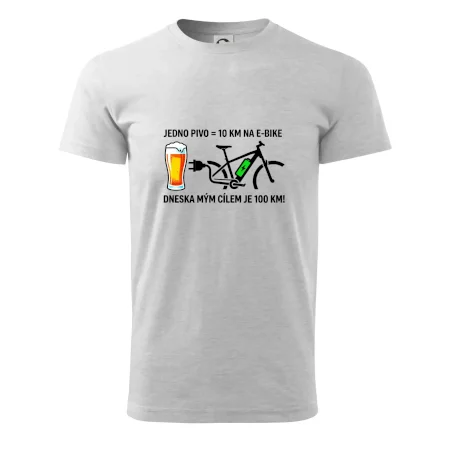 Jedno pivo = 10 km na E-bike. Dneska mým cílem je 100 km!