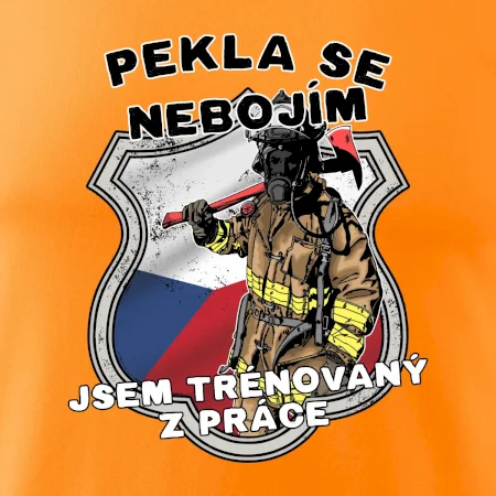 Hasič jsem trénovaný z práce