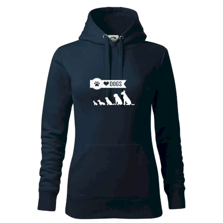 I love dogs - tlapka