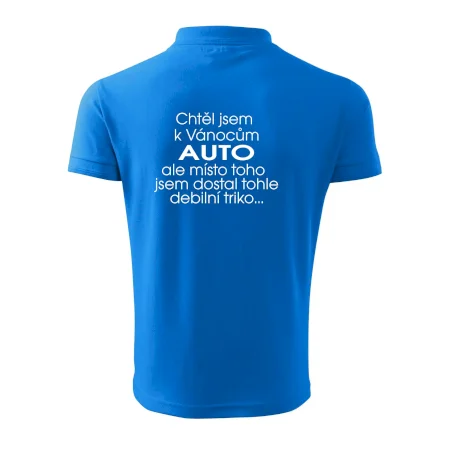 Chtěl jsem k Vánocům auto