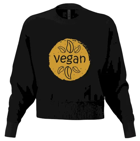 Vegan hnědá kruh