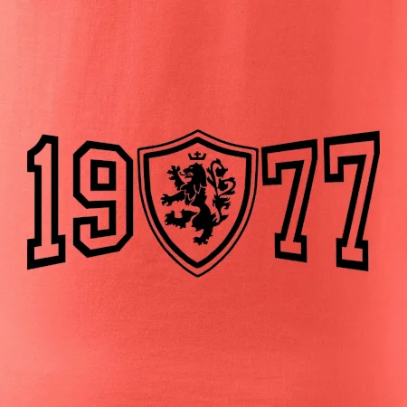Narozeninový motiv - znak - 1977