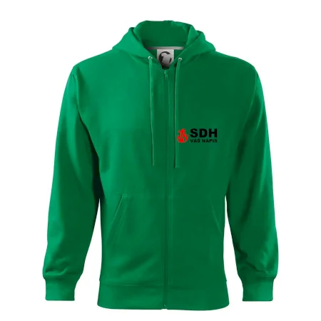 SDH nápis (oheň, název sboru - vlastní nápis)