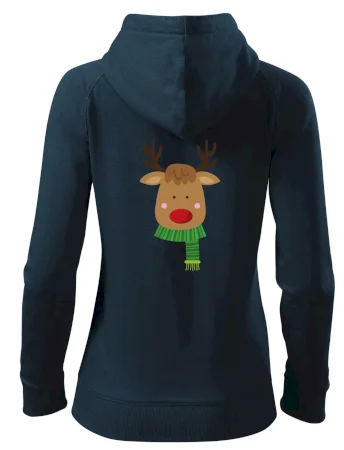 Jelen se šálou