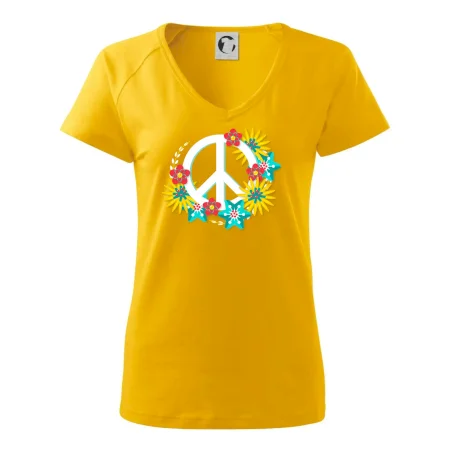 Peace symbol abstraktní