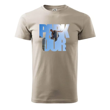 Parkour nápis nebe