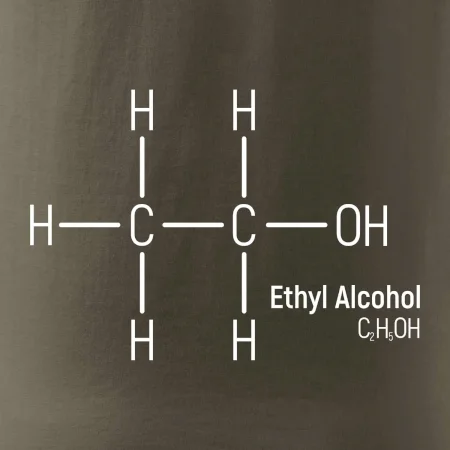 Molekulární struktura Ethanol