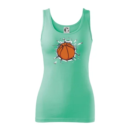Basketbal míč v triku